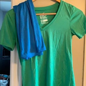 Two Nike Dri-Fit Tees